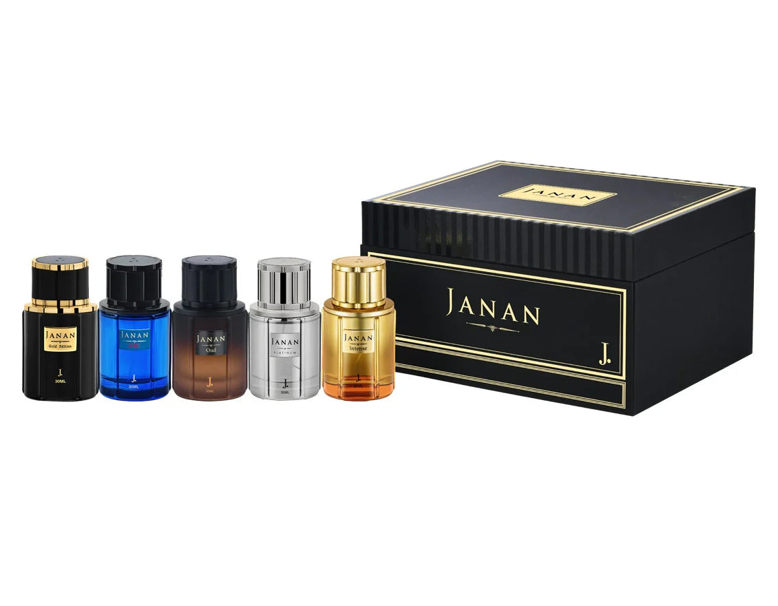 5 bottle J. Perfume Box